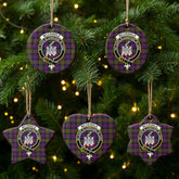 McCrindle Tartan Crest Christmas Ceramic Ornament